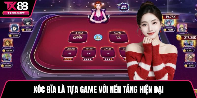 Xóc Đĩa là tựa game với nền tảng hiện đại